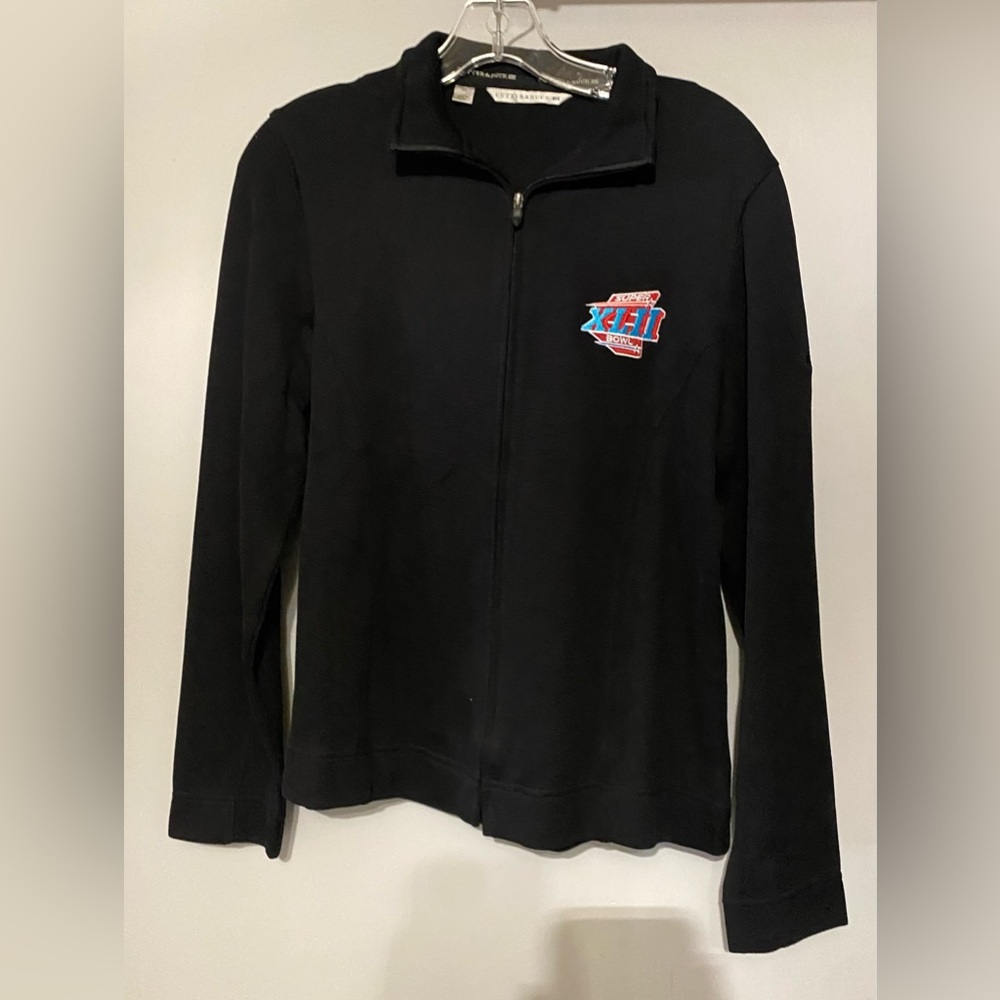 Super Bowl XLII Cutter and Buck Zip Front Jacket - S